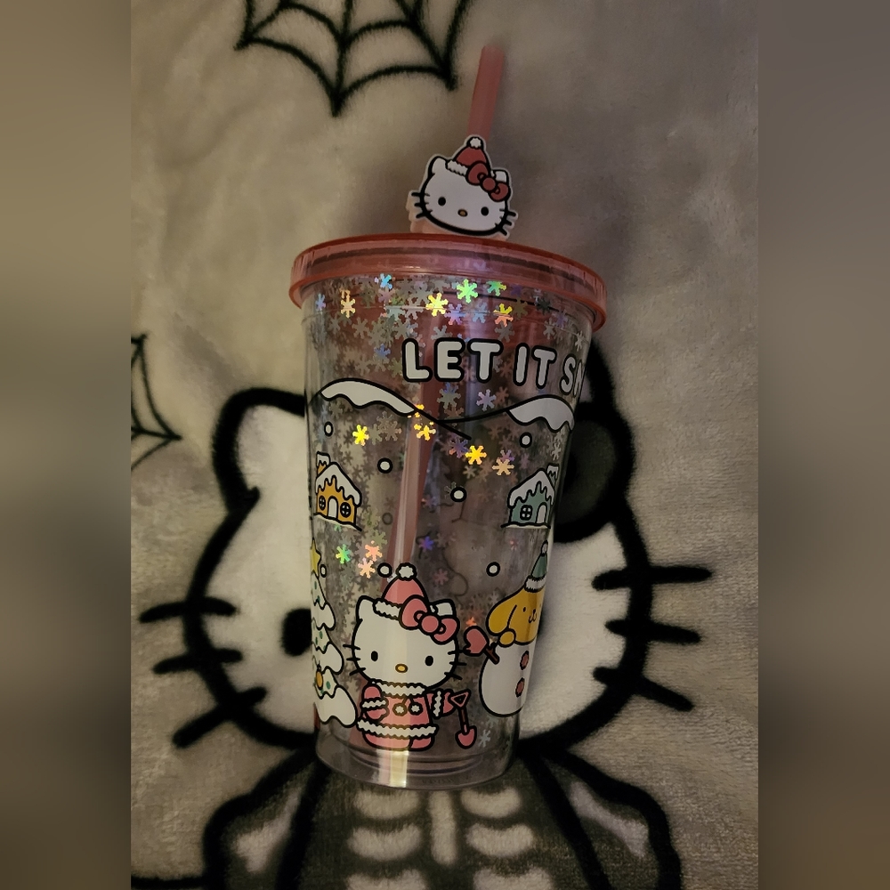 Hello kitty and friends christmas tumbler